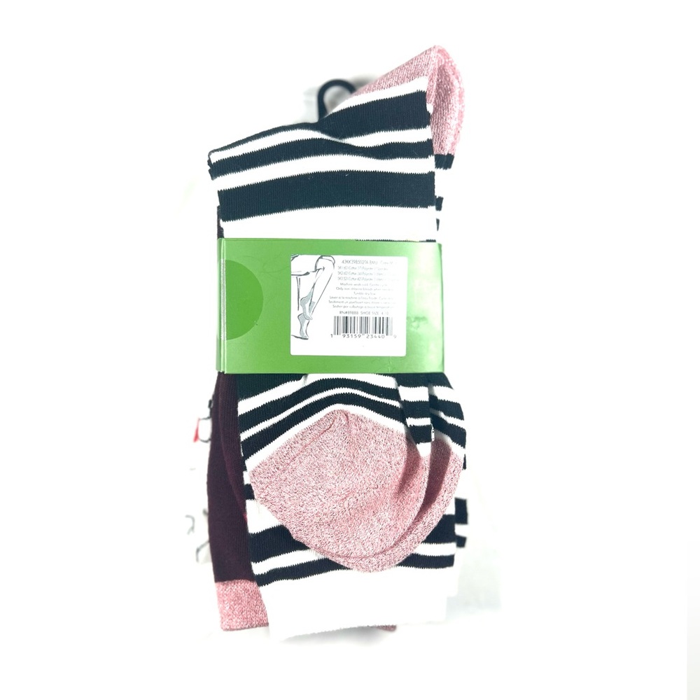 💋New💋 Kate Spade New York Valentines Socks - Picture 3 of 3